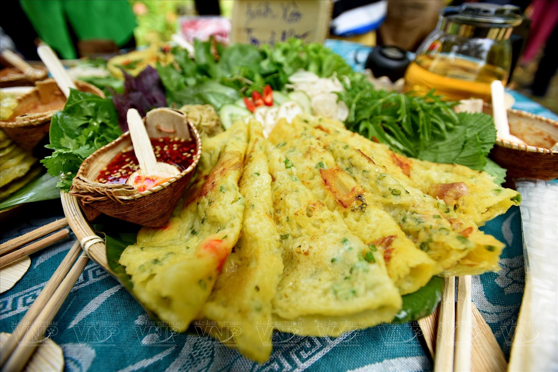Bánh xèo dăm thịt Cô Băng